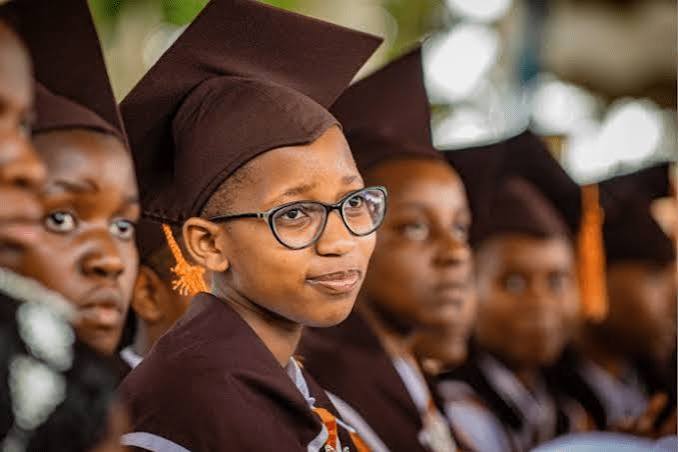 Image of young graduates used for illustrative purposes only